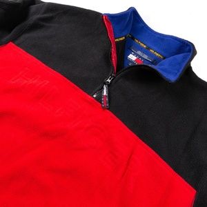 Vtg Tommy Hilfiger Pullover Sweater Colorblock L